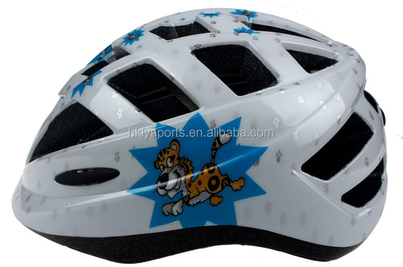 圣涛高品质 ST500 18 通风口卡通图案平衡自行车头部保护儿童头盔