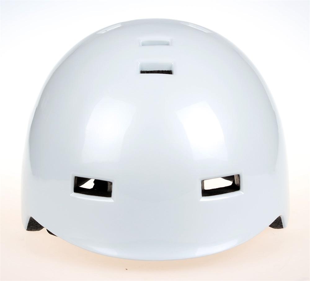 滑板自行车可调节 PC 外壳模内滑板头盔