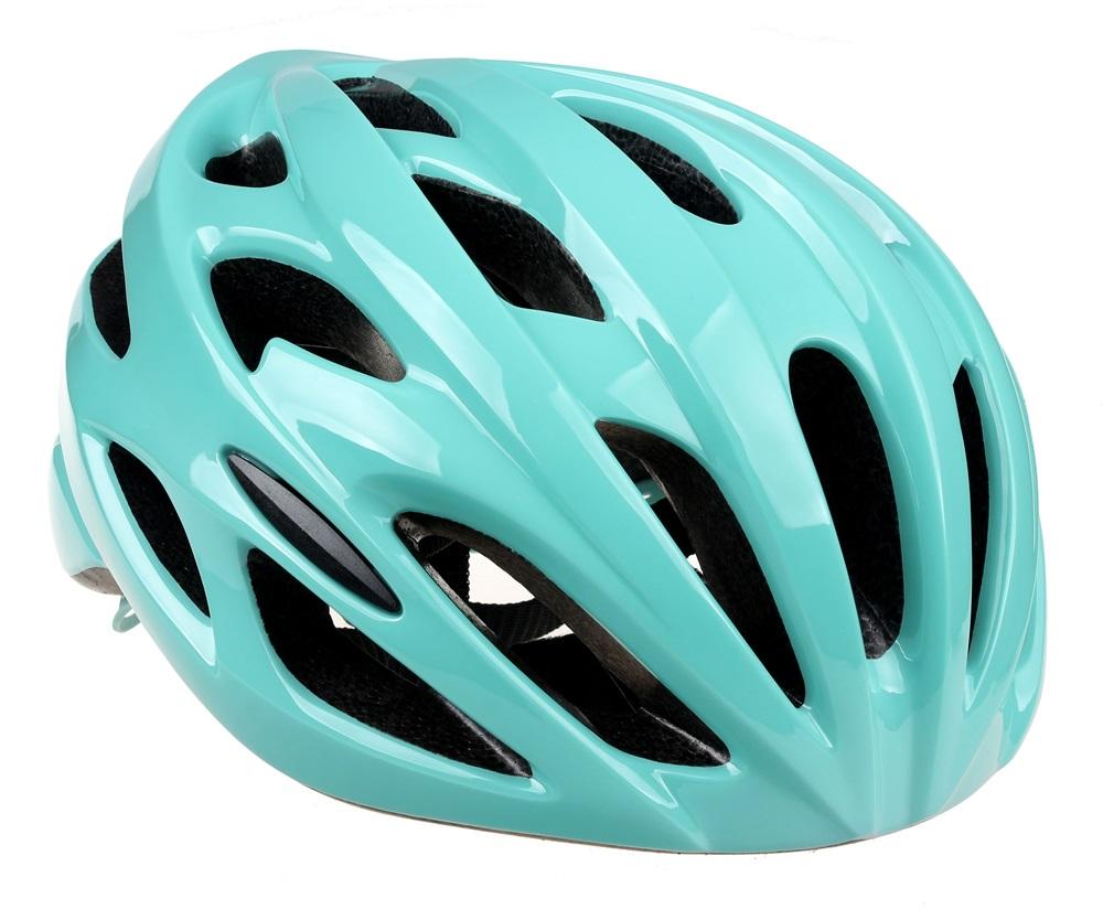 户外彩色成人公路自行车头盔带 LED 灯